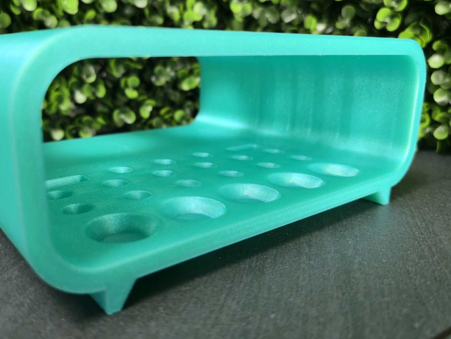 Paintbrush/Brush Holder Station (Fits 5 oz cups for Water/Glaze/Paint)