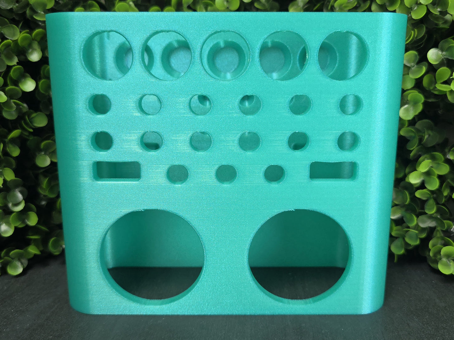 Paintbrush/Brush Holder Station (Fits 5 oz cups for Water/Glaze/Paint)