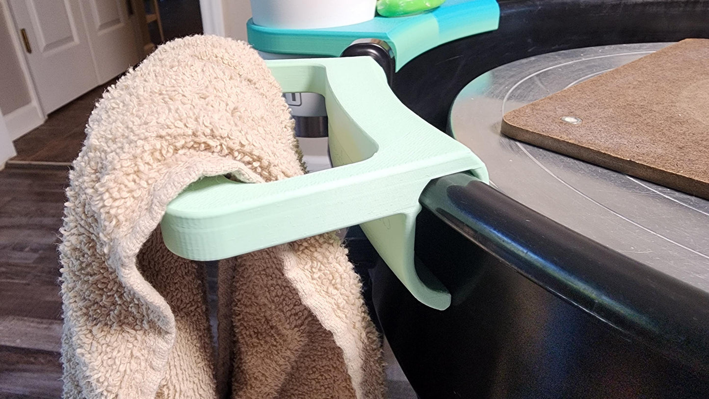 Towel Holder Pottery Wheel Attachment
