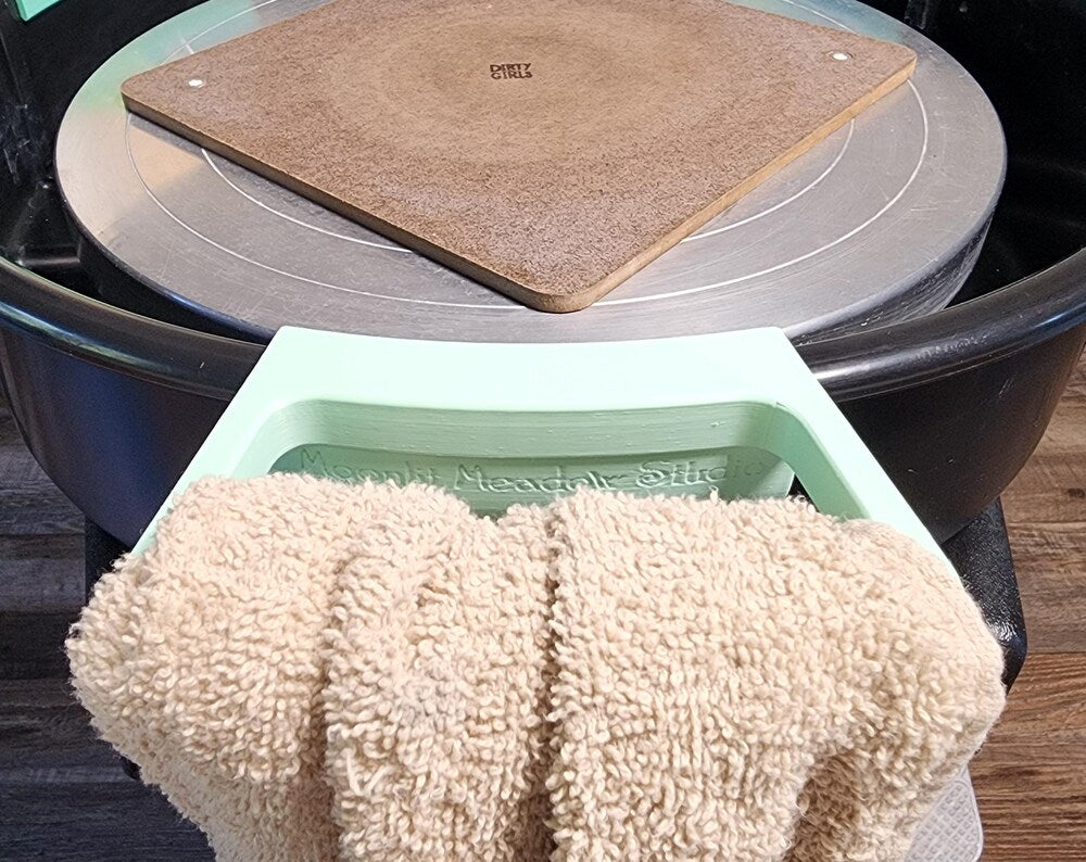 Towel Holder Pottery Wheel Attachment